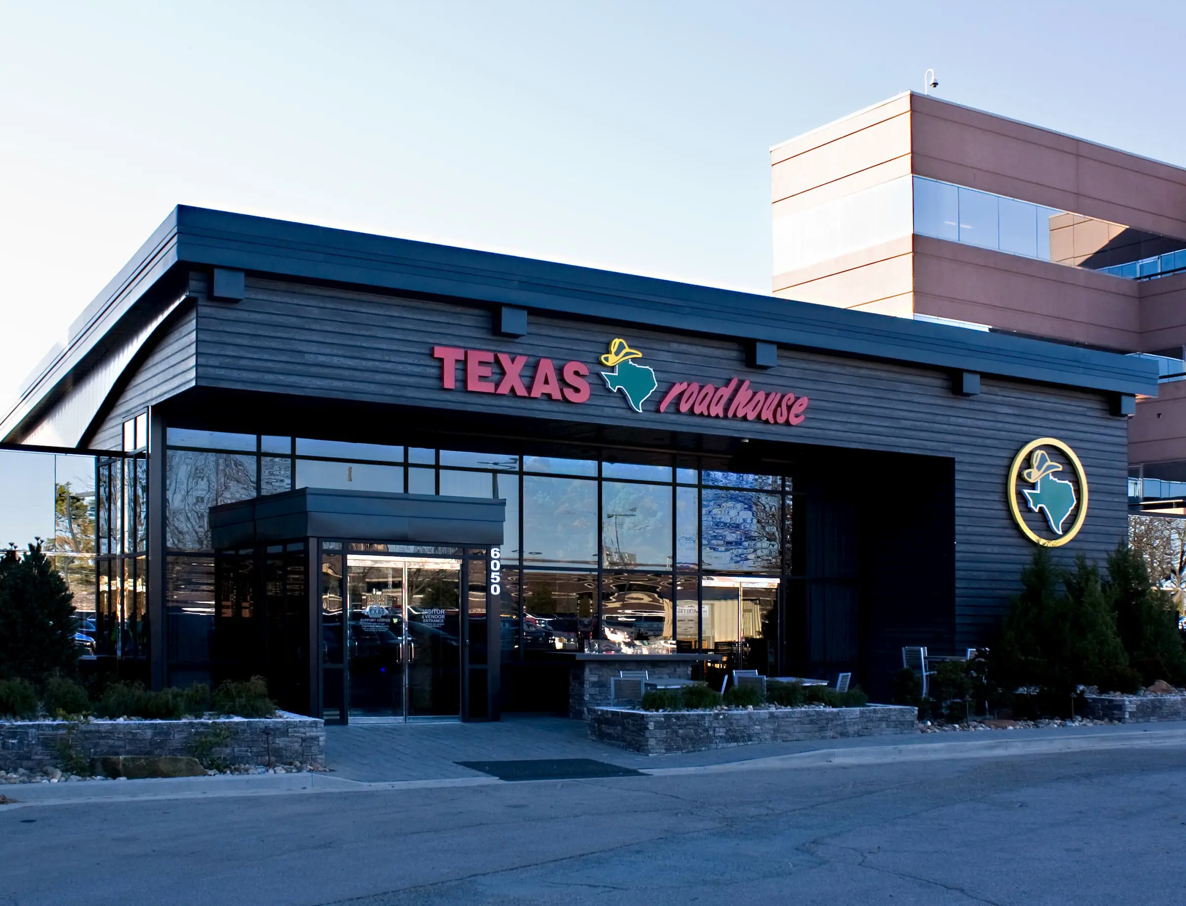 Glass Storefront with Aluminum frames