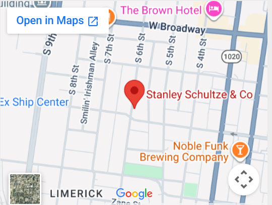 Stanley Schultze Location map