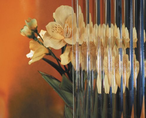 Reeded Half Inch Glass