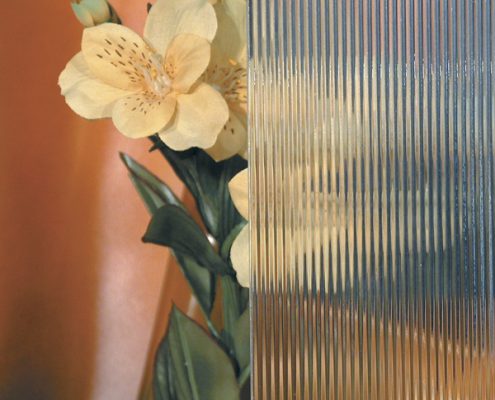 Thin Reeded Eighth Inch Glass Type